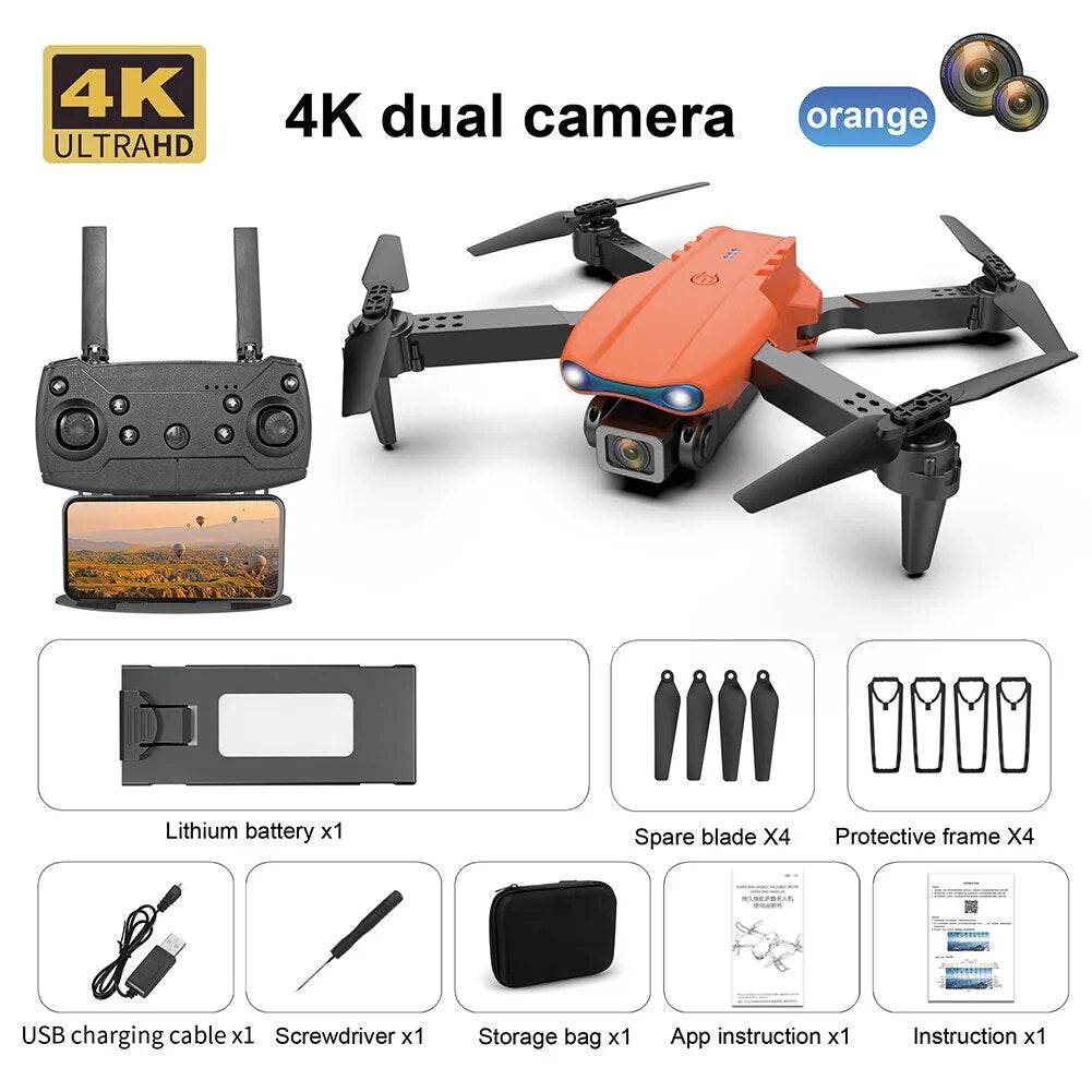 SkyCapture Pro Elite Drone (Dubbel 4k UHD-kamera)