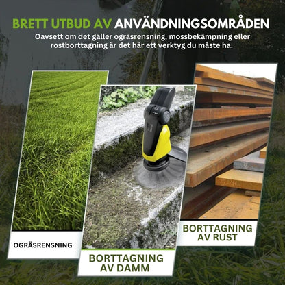 WeedWhirl Pro™ | Snabbt och enkelt - precisionstrimmer för gräs