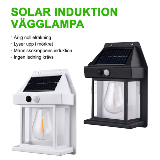 Solara™ | Atmosfärisk, trådlös och vattentät  - Solar Tungsten Vägglampa