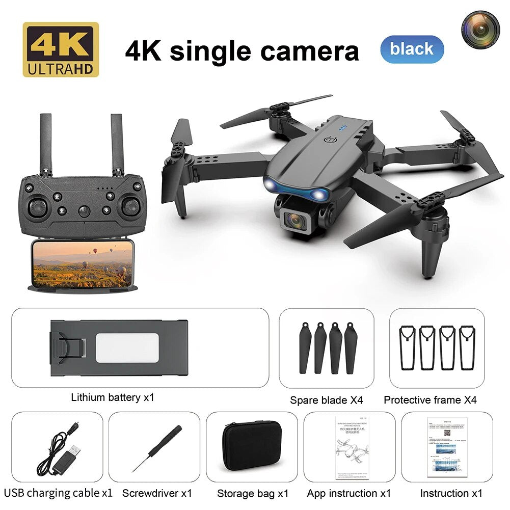 SkyCapture Pro Elite Drone (Dubbel 4k UHD-kamera)