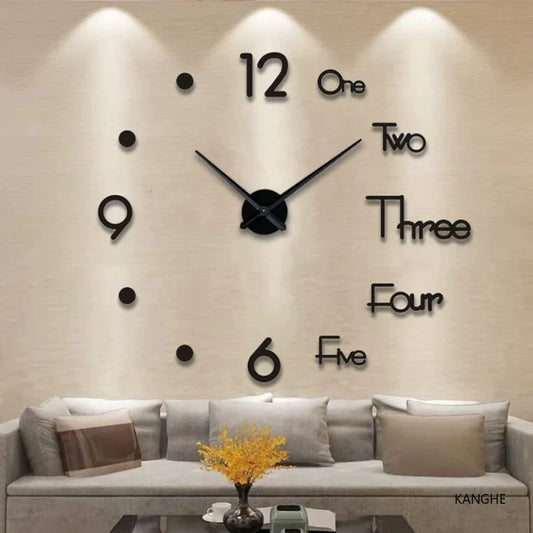 3D Modern Wall Clock™ | Elegant dekoration för ditt hem