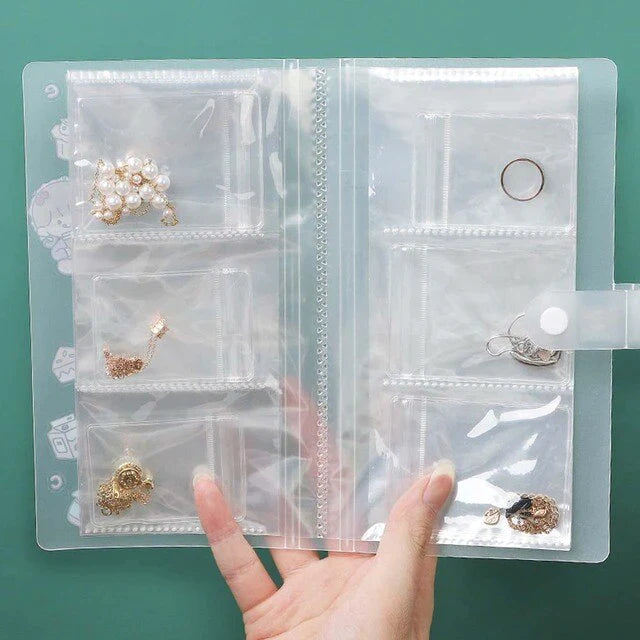 Transparent Jewelry Organizer™ | 50 extra påsar med dragkedja