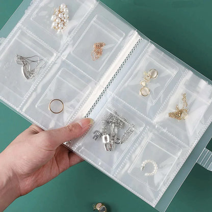 Transparent Jewelry Organizer™ | 50 extra påsar med dragkedja