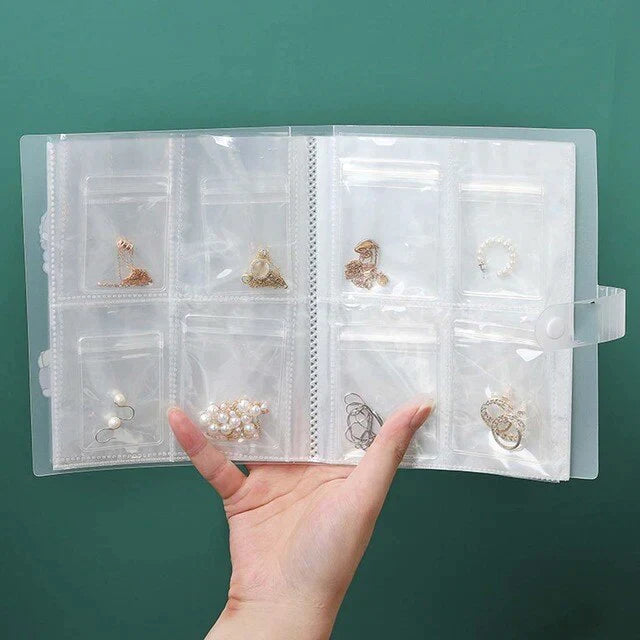 Transparent Jewelry Organizer™ | 50 extra påsar med dragkedja