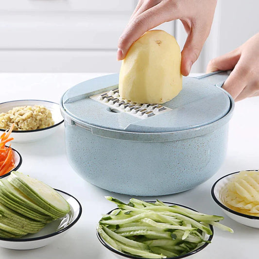 9-in-1 Multiple Blade Vegetable Slicer™ | Hjälper till att skära grönsaker effektivt