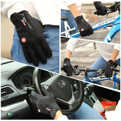 Thermal Gloves™ | Vindtäta termiska handskar lämpliga för pekskärmar | 1+1 FREE