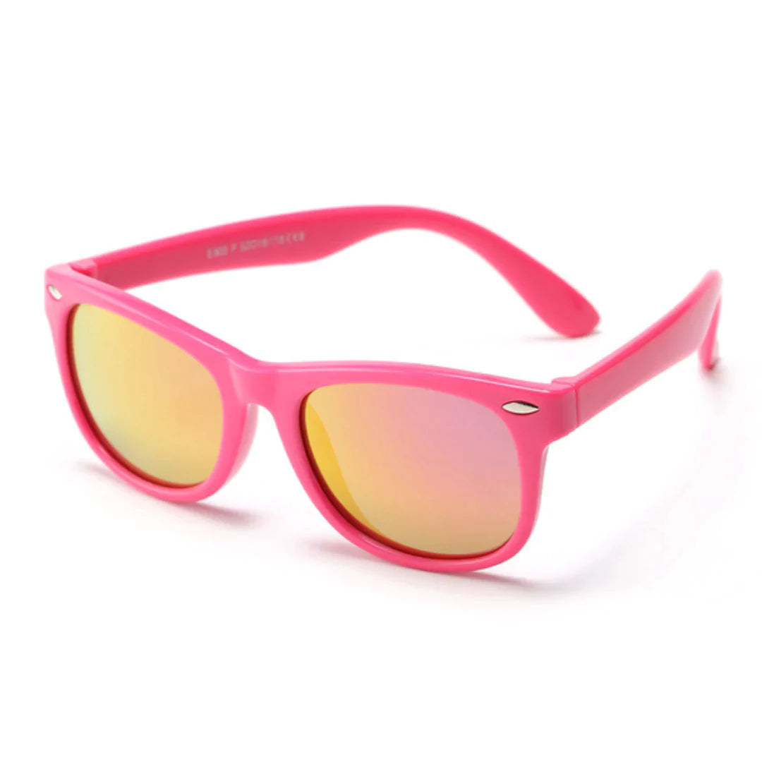 Gummy Sunnies™ | Gepolariseerde Duurzame kinderzonnebril | 1+1 GRATIS + brillendoosje t.w.v. €12.5 - Sorandi.nl