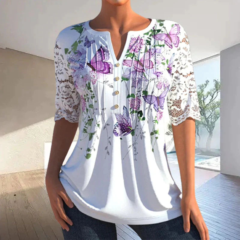 Women's Elegant Blouse™ | Elegant design med tryck