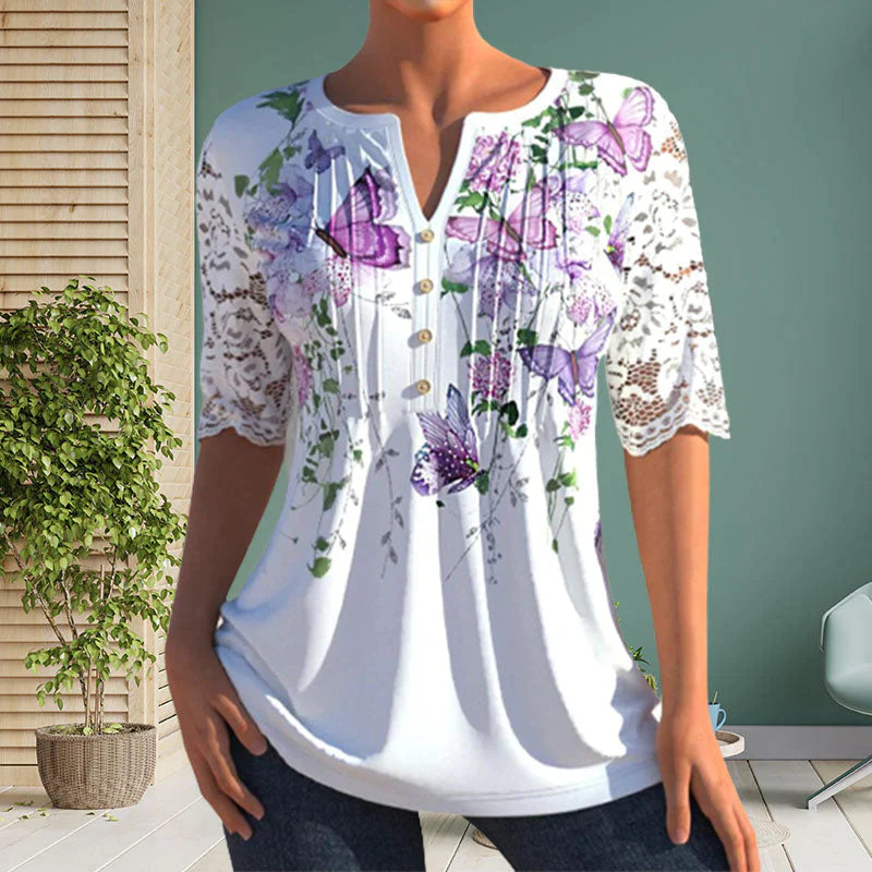 Women's Elegant Blouse™ | Elegant design med tryck