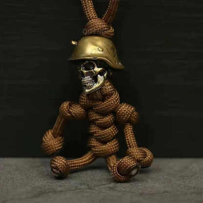 Skeleton Keychain™ | Skelettsoldat Paracord nyckelring