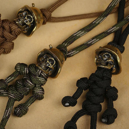 Skeleton Keychain™ | Skelettsoldat Paracord nyckelring