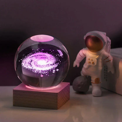 Galaxy Crystal Ball™ | Magiskt 3D-nattljus för husdekoration