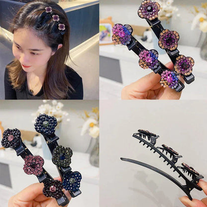 Floral Hair Clip™ | Glittrande eleganta hårspännen