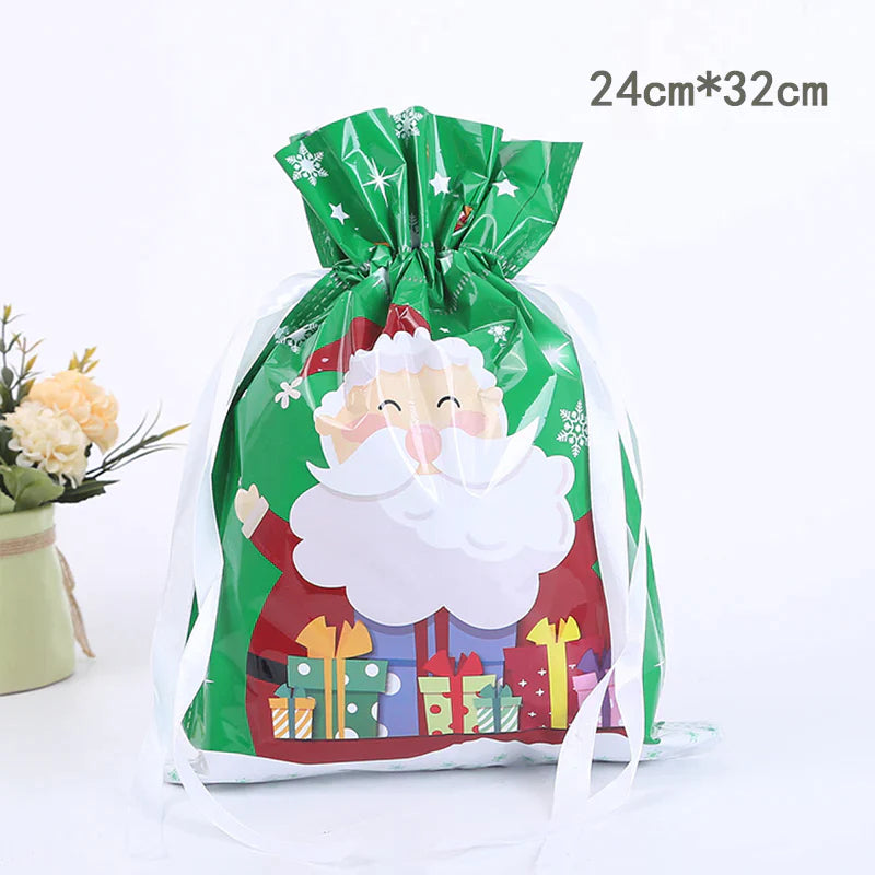 Christmas Drawstring Bag™ |  Unik inslagning av julklappar