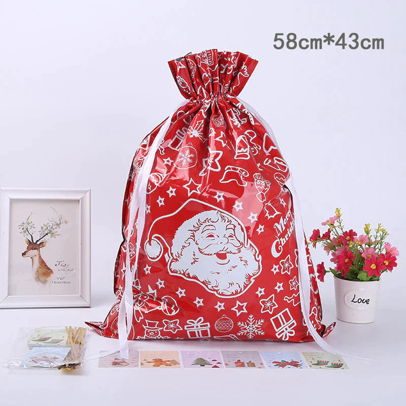 Christmas Drawstring Bag™ |  Unik inslagning av julklappar