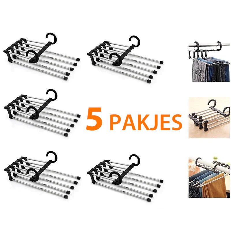 5-in-1 Multifunctionele Magische Kleerhanger - Sorandi.nl