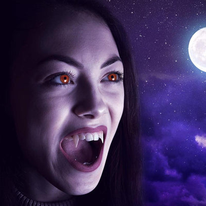 Retractable Vampire Fangs™ | Spela din favoritvampyrkaraktär och skrämma dem!