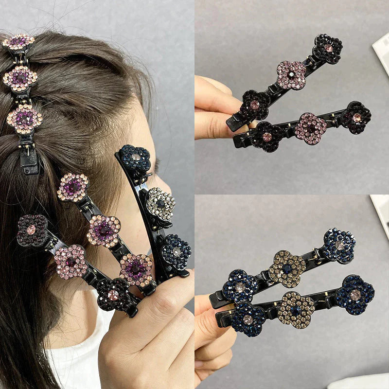 Floral Hair Clip™ | Glittrande eleganta hårspännen