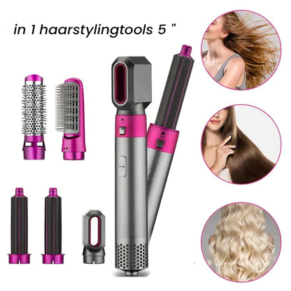 Curlix™️ Pro | 5-in1 Professionele haarstyling tool (Incl. 5 opzetstukken t.w.v. €29.95)