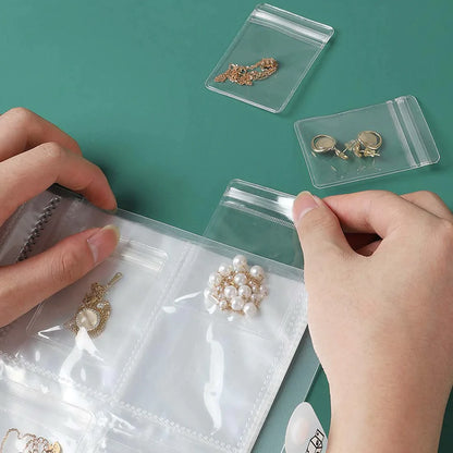 Transparent Jewelry Organizer™ | 50 extra påsar med dragkedja