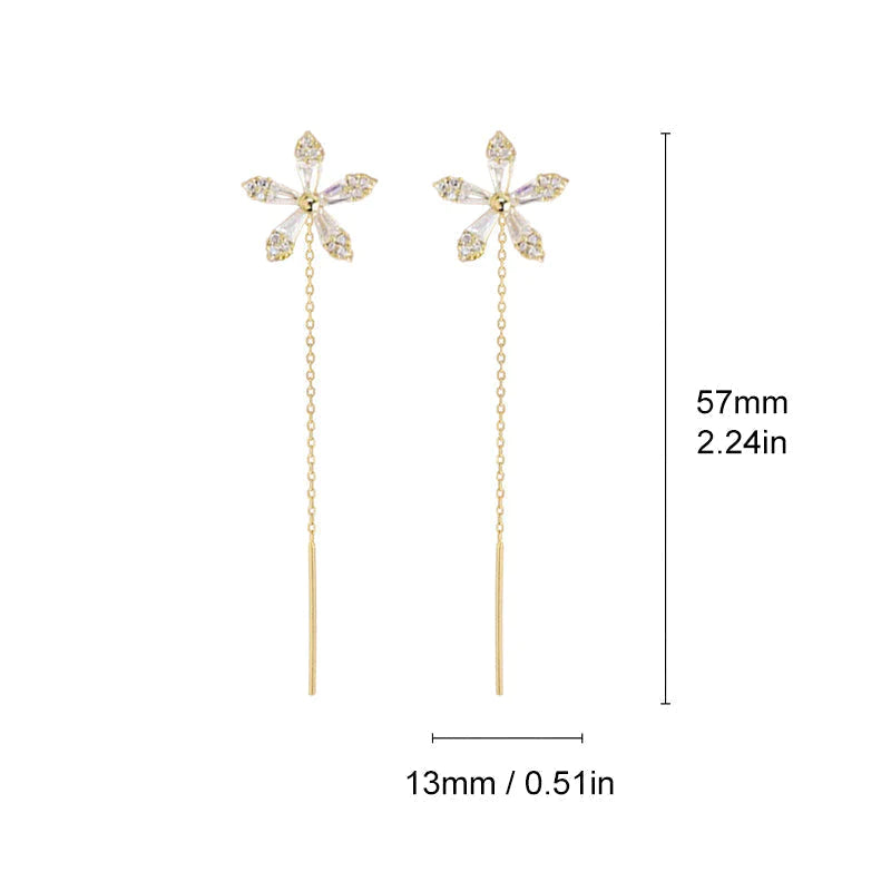 Elegant Flower Earrings™ | Lys med självförtroende och överraska alla