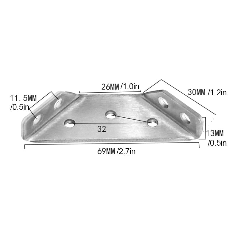 Durable Triangular Bracket™ | Perfekta fästen för att stödja möbler i hemmet