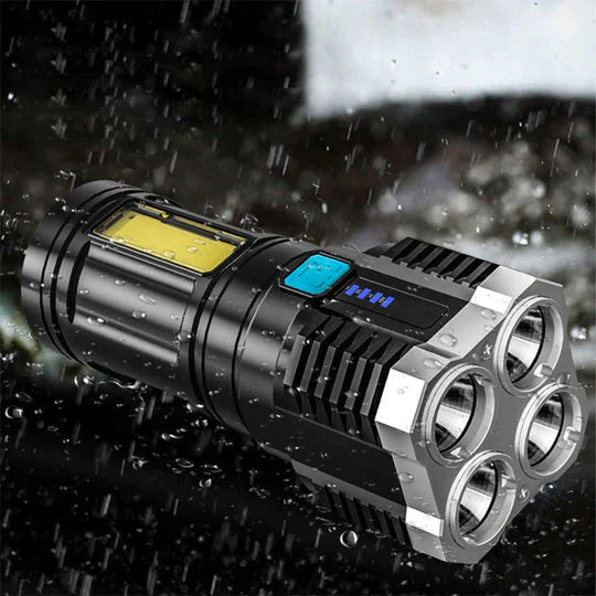 Intense LED Flashlight™ | Ultrastark nattlampa med flera funktioner