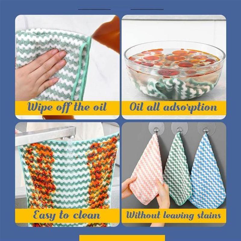 Microfiber Absorbent Cleaning Cloth™ | Lätt att torka av, omedelbart ren