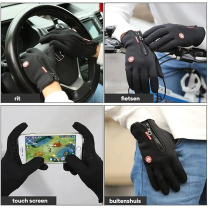 Thermal Gloves™ | Vindtäta termiska handskar lämpliga för pekskärmar | 1+1 FREE