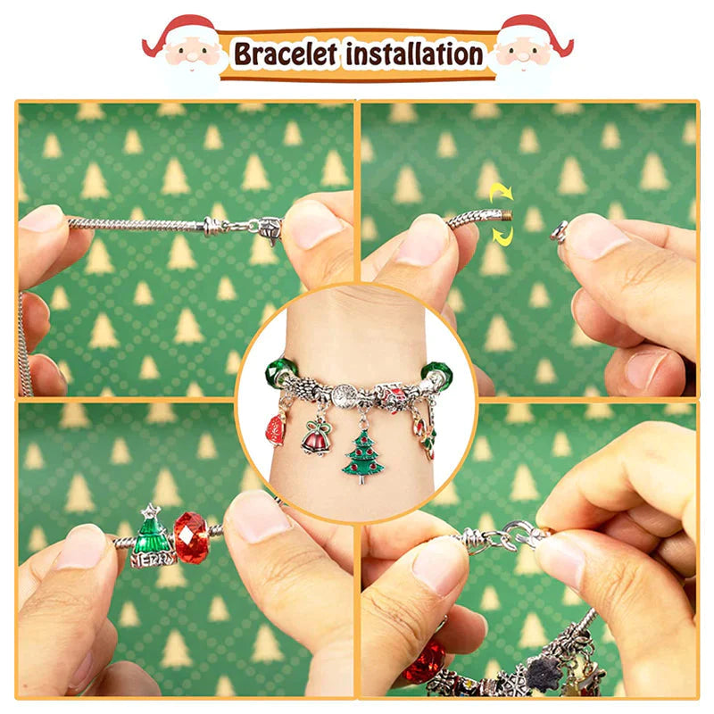 DIY Christmas Countdown Bracelet™ | En ny överraskning varje dag med armbandets adventskalender!