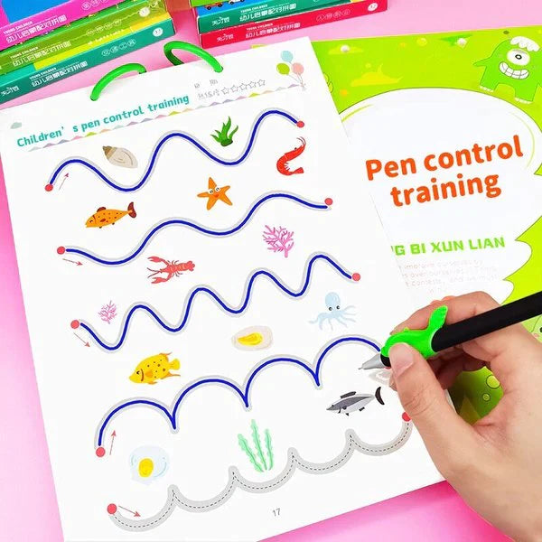 Children's Tracing Workbook™ | Hjälp ditt barn att växa och lära sig genom lek!