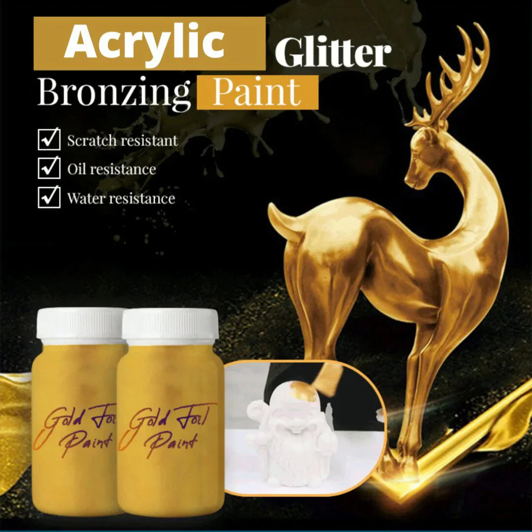 Acrylic Metallic Paint™ | Ge dina gamla saker en lyxig look