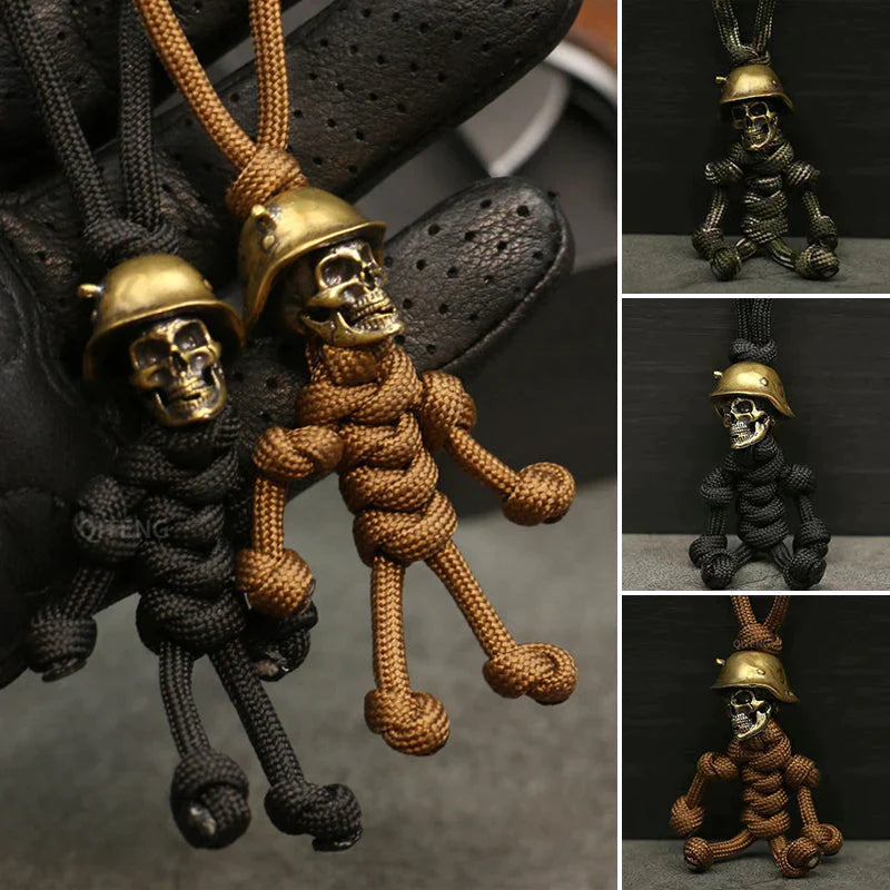 Skeleton Keychain™ | Skelettsoldat Paracord nyckelring