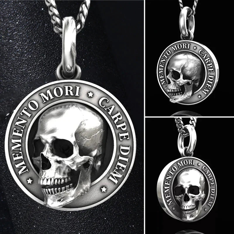 Dashing Skull Necklace™ | Halsband med dödskalle i titanstål