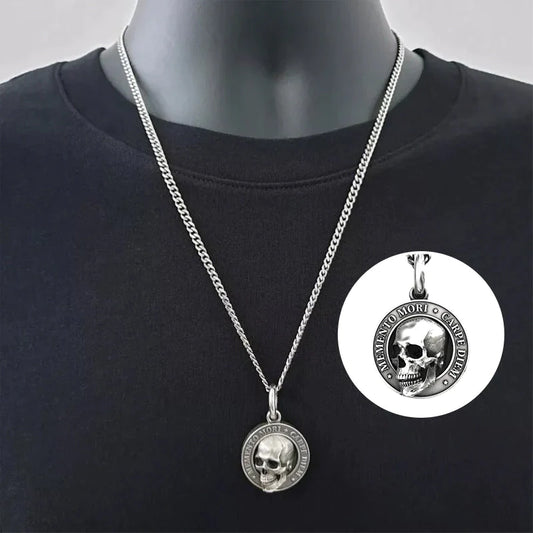 Dashing Skull Necklace™ | Halsband med dödskalle i titanstål