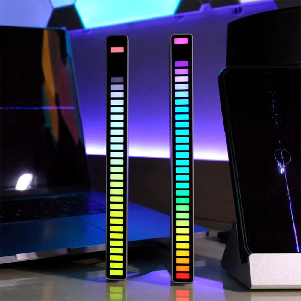 (2+2 GRATIS ) The Light Bar™ | USB-laddningsbart RGB-ljudljus som rör sig