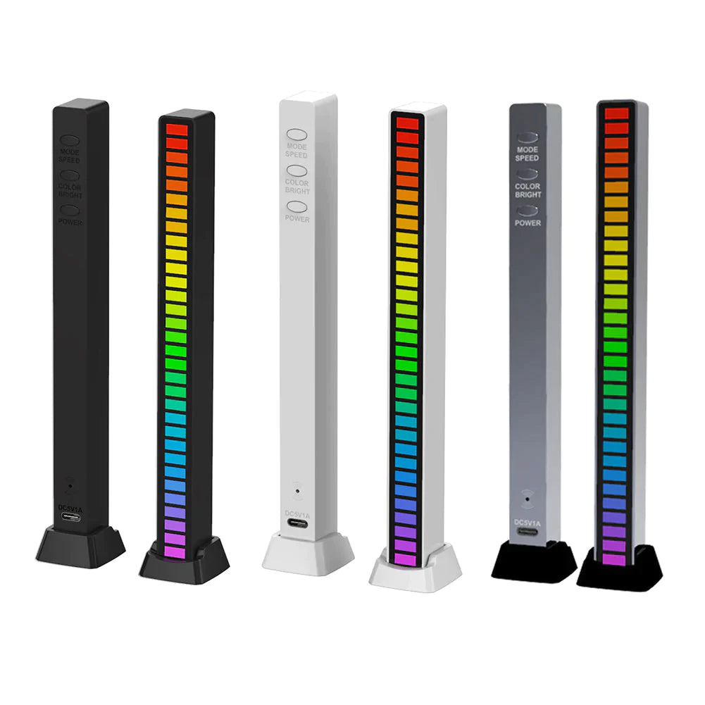 (2+2 GRATIS ) The Light Bar™ | USB-laddningsbart RGB-ljudljus som rör sig