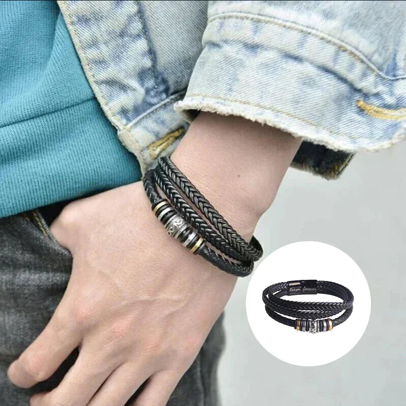 Awesome Love Bracelet™ | "Jag kommer alltid att vara med dig" Slitstarkt armband