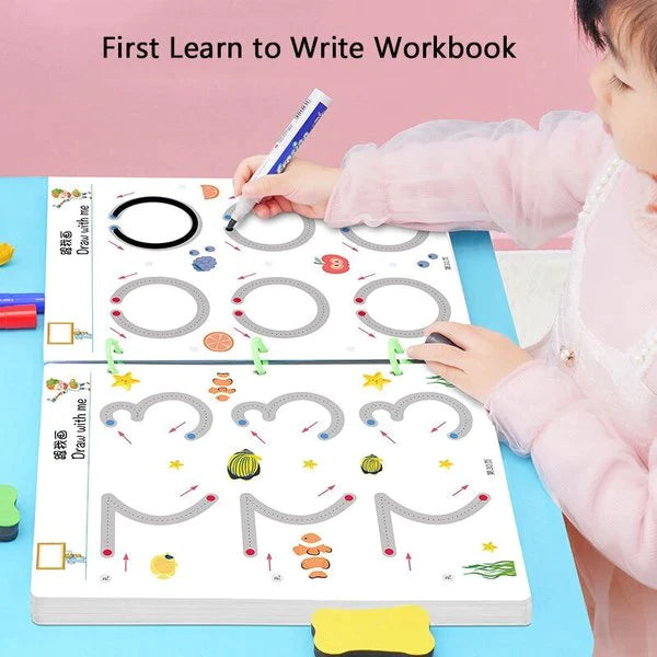 Children's Tracing Workbook™ | Hjälp ditt barn att växa och lära sig genom lek!