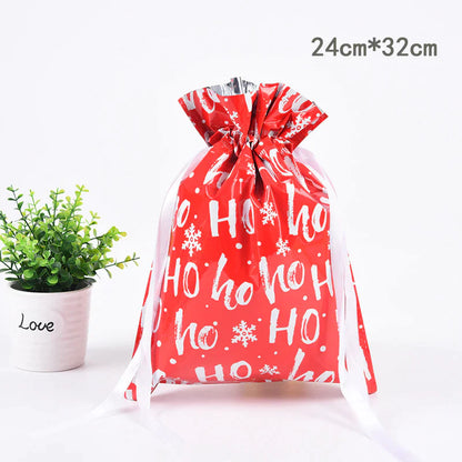 Christmas Drawstring Bag™ |  Unik inslagning av julklappar