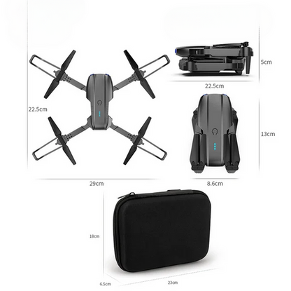 SkyCapture Pro Elite Drone (Dubbel 4k UHD-kamera)