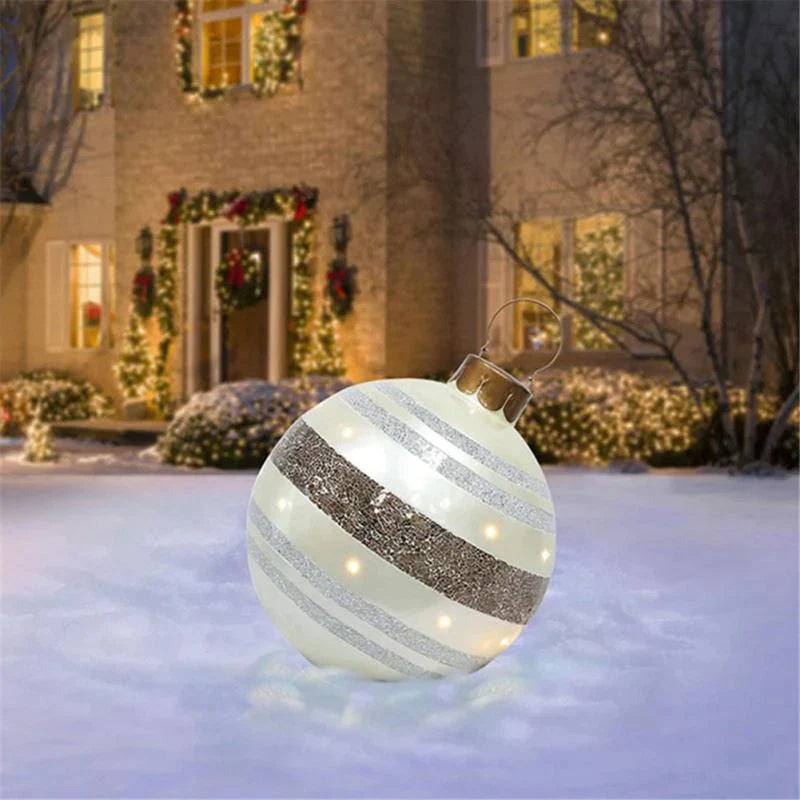 Giant Christmas Ball™ | Uppblåsbara juldekorationer för utomhus- och inomhusbruk!