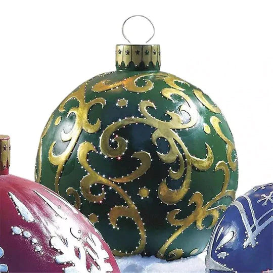 Giant Christmas Ball™ | Uppblåsbara juldekorationer för utomhus- och inomhusbruk!