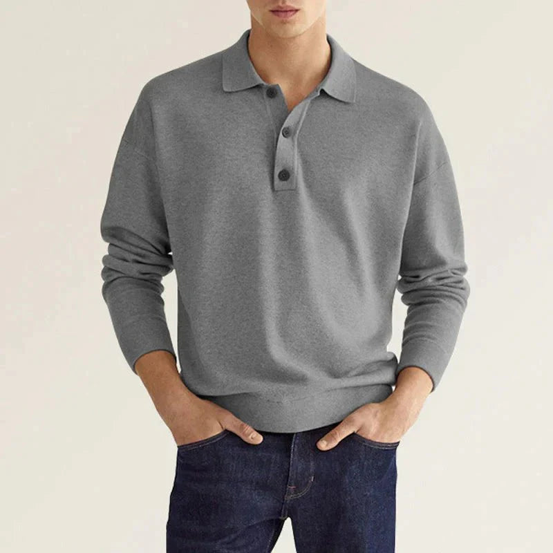 Casual Long Sleeves Polo ™ | Comfortabel en stijlvol op elk moment van de dag!