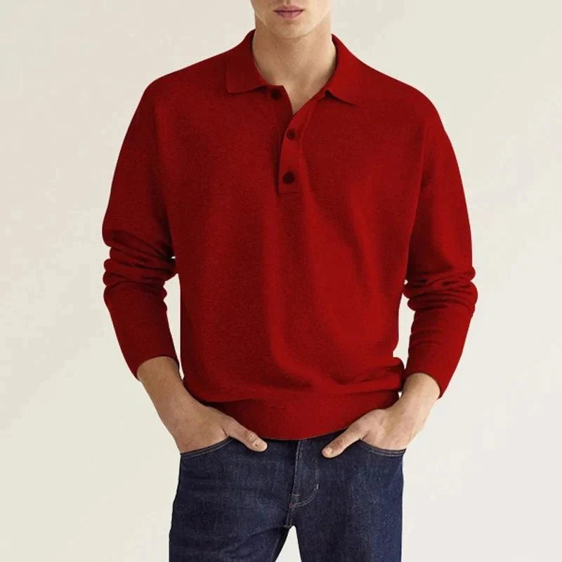 Casual Long Sleeves Polo ™ | Comfortabel en stijlvol op elk moment van de dag!