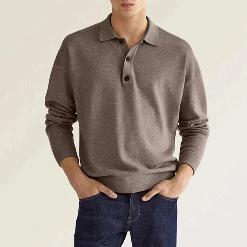 Casual Long Sleeves Polo ™ | Comfortabel en stijlvol op elk moment van de dag!