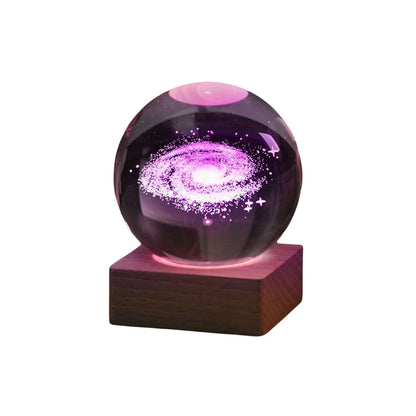 Galaxy Crystal Ball™ | Magiskt 3D-nattljus för husdekoration